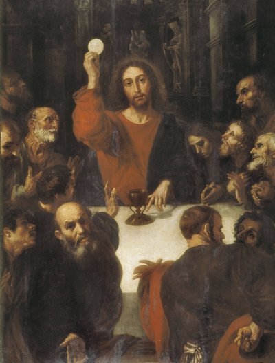 Pyhä ehtoollinen. 1620 - 1628 (öljy kankaalle) tekijältä Juan Ribalta