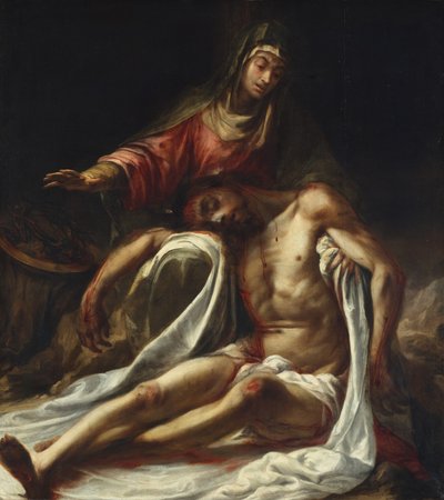 Pietà, n. 1657-60. tekijältä Juan de Valdes Leal