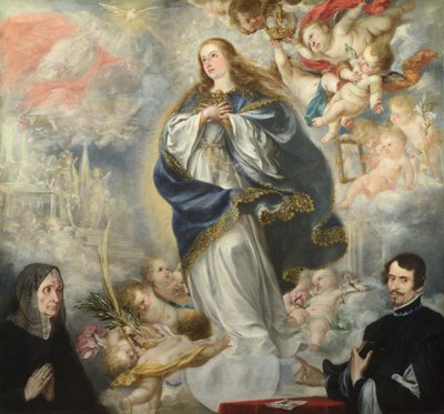 Tahraton sikiäminen kahdella luovuttajalla, noin 1661 tekijältä Juan de Valdes Leal