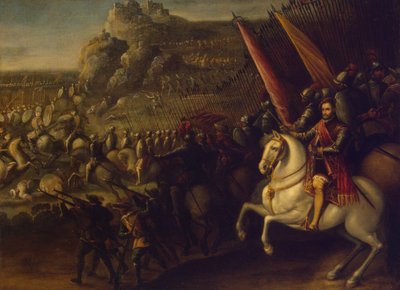 Taistelukohtaus, 1643 tekijältä Juan de la Corte