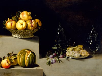 Huonekalut ja erilaiset esineet 1100- ja 1300-luvuilta tekijältä Juan van der Hamen
