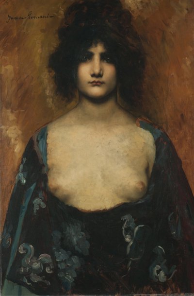Itämainen tyttö, noin 1890-1895. tekijältä Juana Romani