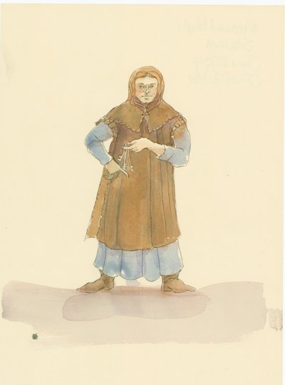Keskiaikainen taloudenhoitaja, joka vastasi herran kotitalouden ja omaisuuden hoitamisesta, 2004. tekijältä Judith Dobie