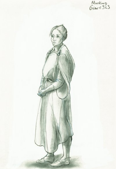 Anglosaksinen nainen, 5.–10. vuosisata, 1990–2010 tekijältä Judith Dobie