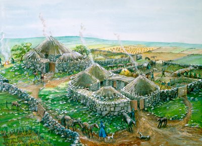 Chysausterin muinainen kylä, 1.–2. vuosisata, 1990–2010 tekijältä Judith Dobie