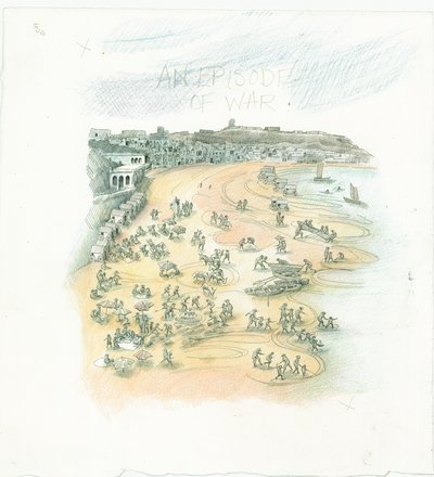 Saksan laivaston pommitukset Scarboroughiin, North Yorkshire, 1914 2014. tekijältä Judith Dobie