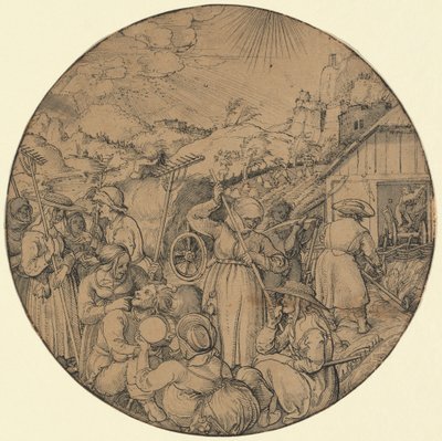 Heinäsato (kesäkuu) tekijältä Jörg Breu the Elder