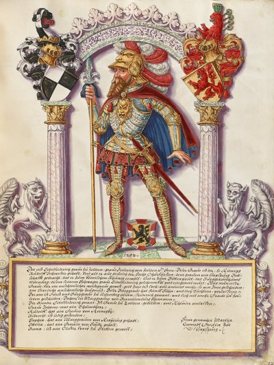 Eitelfriedrich I Hohenzollern tekijältä Jörg Ziegler