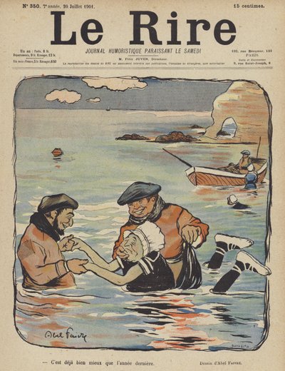 Kuvitus Le Rirelle tekijältä Jules Abel Faivre