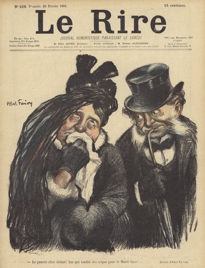 Kuvitus Le Rirelle tekijältä Jules Abel Faivre