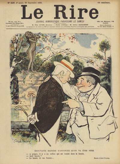 Kuvitus Le Rirelle tekijältä Jules Abel Faivre