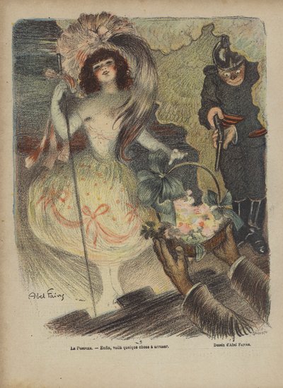 Kuvitus Le Rirelle tekijältä Jules Abel Faivre