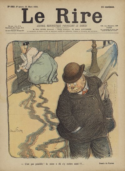Kuvitus Le Rirelle tekijältä Jules Abel Faivre