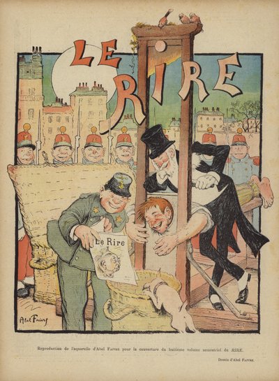 Kuvitus Le Rirelle tekijältä Jules Abel Faivre