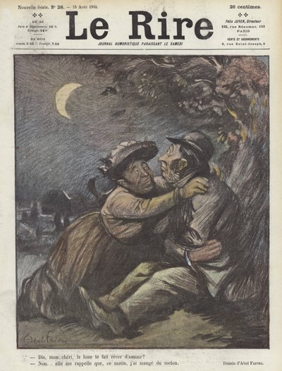 Kuvitus Le Rirelle tekijältä Jules Abel Faivre