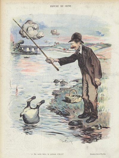 Kuvitus Le Rirelle tekijältä Jules Abel Faivre