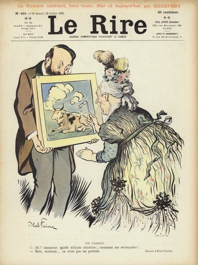 Kuvitus Le Rirelle tekijältä Jules Abel Faivre