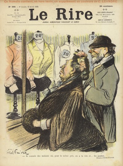 Kuvitus Le Rirelle tekijältä Jules Abel Faivre