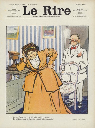 Kuvitus Le Rirelle tekijältä Jules Abel Faivre