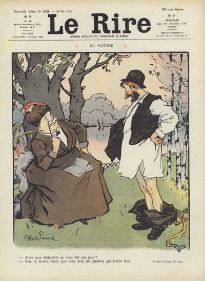 Kuvitus Le Rirelle tekijältä Jules Abel Faivre