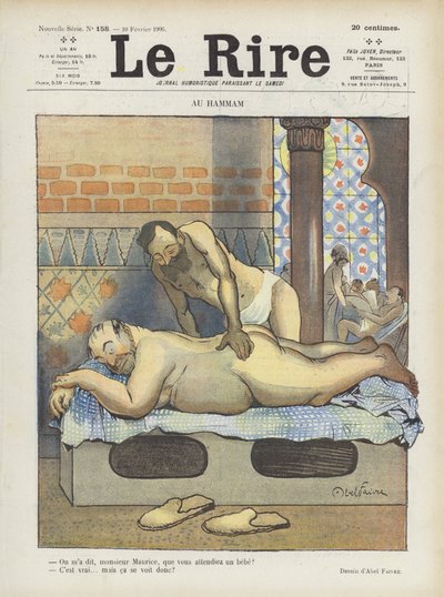 Kuvitus Le Rirelle tekijältä Jules Abel Faivre