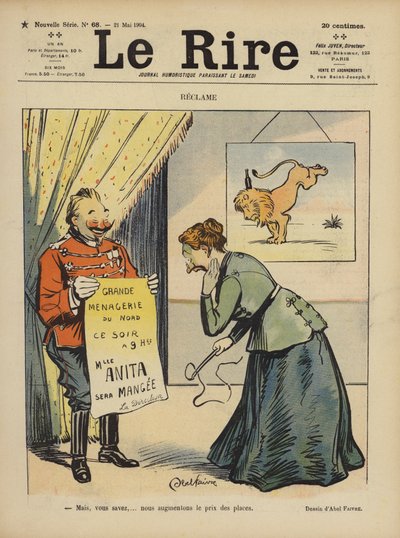Kuvitus Le Rirelle tekijältä Jules Abel Faivre