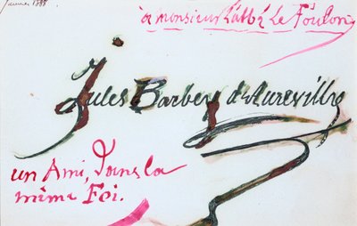 Jules-Amedee Barbey d