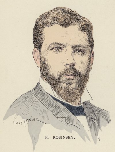 R Rosinsky (väri litho) tekijältä Jules Arsene (after) Garnier