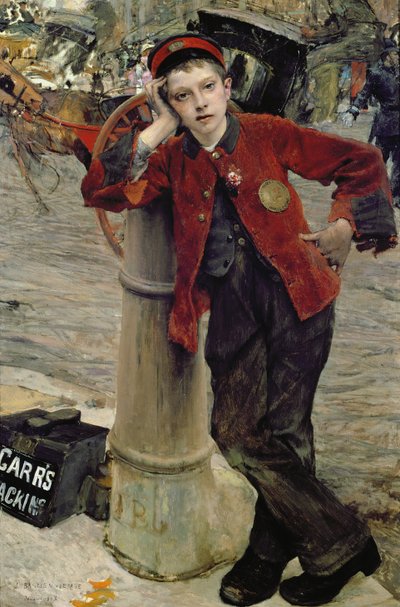 Lontoon Bootblack tekijältä Jules Bastien Lepage