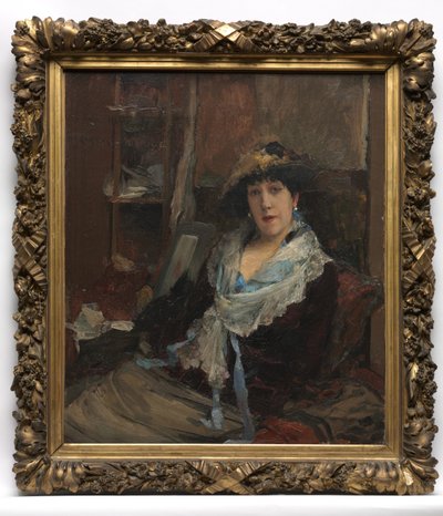 Marie Samary Odéon-teatterista, n. 1881 tekijältä Jules Bastien Lepage