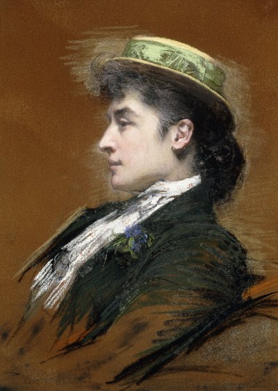 Mmen muotokuva. Lebegue, tekijältä Jules Bastien Lepage