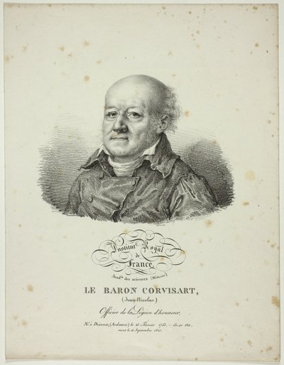 Jean-Nicolas, paroni Corvisartin muotokuva tekijältä Jules Boilly
