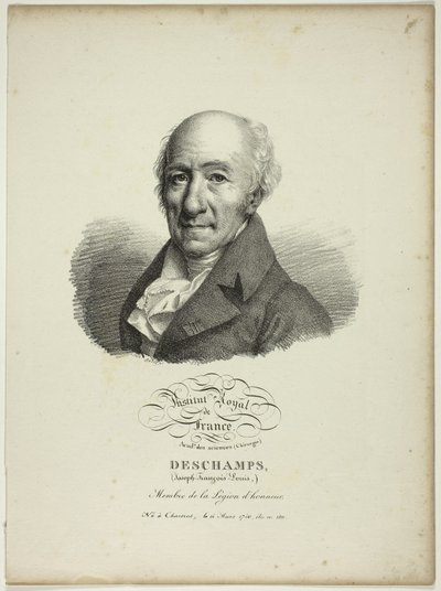 Joseph-François-Louis Deschampsin muotokuva tekijältä Jules Boilly