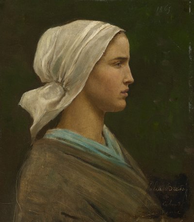 Jeanne Calvet, 1865 tekijältä Jules Breton