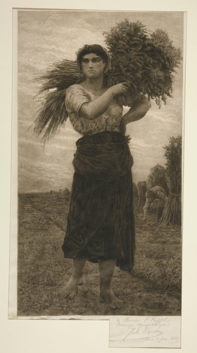 Talonpoikanainen tekijältä Jules Breton