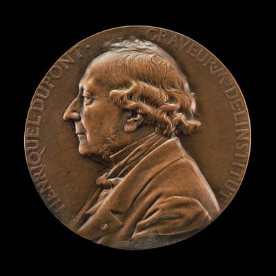 Henriquel Dupont, 1797-1892, piirtäjä ja kaivertaja, n. 18701892. tekijältä Jules Clement Chaplain