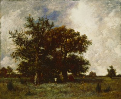 Fontainebleau Oaks tekijältä Jules Dupré