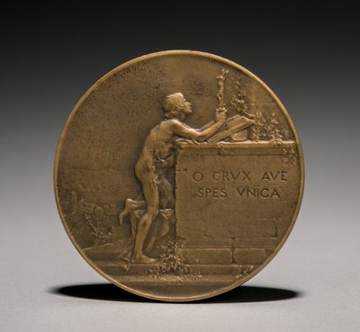 Mitalin kääntöpuoli, 1800-luku. tekijältä Jules Dupré