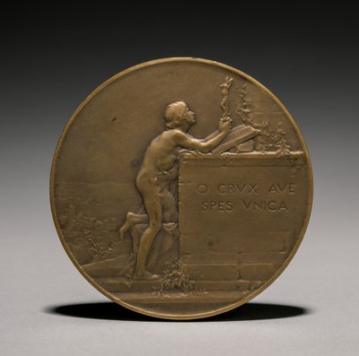 Mitalin kääntöpuoli, 1800-luku. tekijältä Jules Dupré