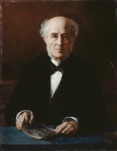 Muotokuva kirjailija Étienne Aragosta 1802-1892, 1882. tekijältä Jules Emmanuel Valadon