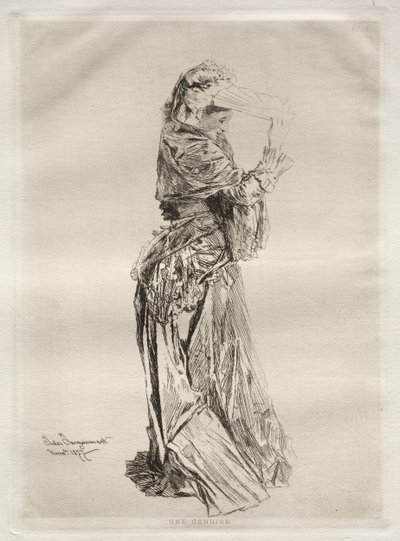Genoise, 1877. tekijältä Jules Ferdinand Jacquemart