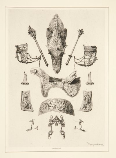Armes de la Collection de M. de Nieuwerkerque tekijältä Jules Ferdinand Jacquemart