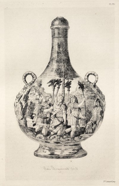 Keramiikkataiteen historia: kuvaileva ja filosofinen keramiikkatutkimus...taulu VIII, 187 tekijältä Jules Ferdinand Jacquemart