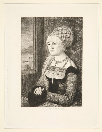 Naisen muotokuva tekijältä Jules Ferdinand Jacquemart