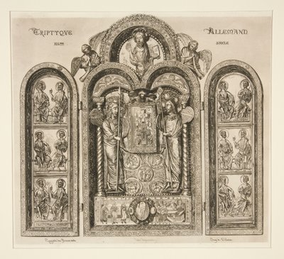 Saksalainen triptyykki / Xllme tekijältä Jules Ferdinand Jacquemart