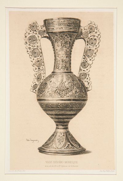 Hispano-Moresque-maljakko tekijältä Jules Ferdinand Jacquemart