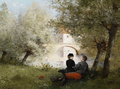 Jokea pitkin; Jokea pitkin, tekijältä Jules Frederic Ballavoine