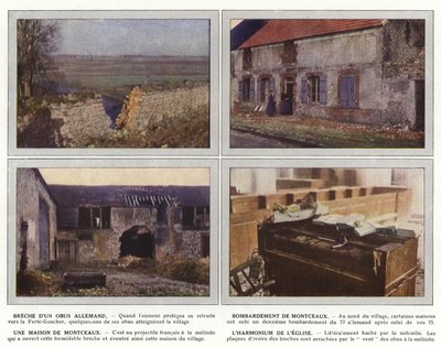 Saksalaisen kuoren murto, Montceaux
