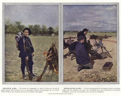 Alpine Hunter, Alpine Gunners tekijältä Jules Gervais Courtellemont