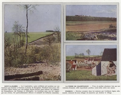 Douy-la-Ramee, La Ferme de Champfleury, Puisieux tekijältä Jules Gervais Courtellemont